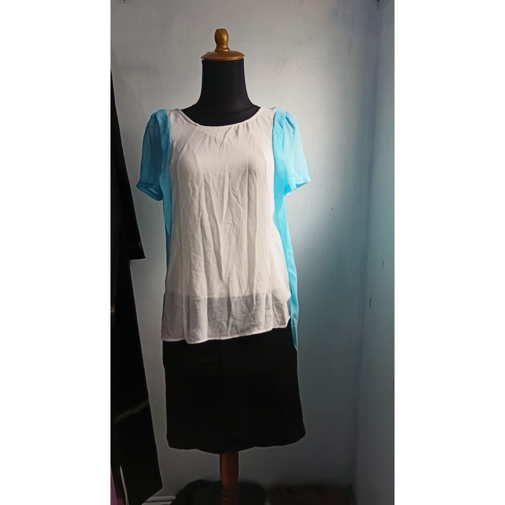 dress wanita like new