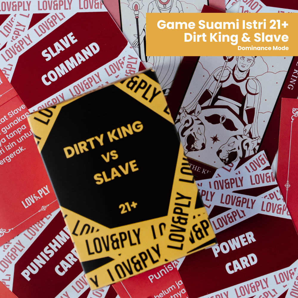 LOV&PLY Truth or Dare21+ / King & Slave / Game Suami Istri / Mainan Dewasa 21+ / Couple games /