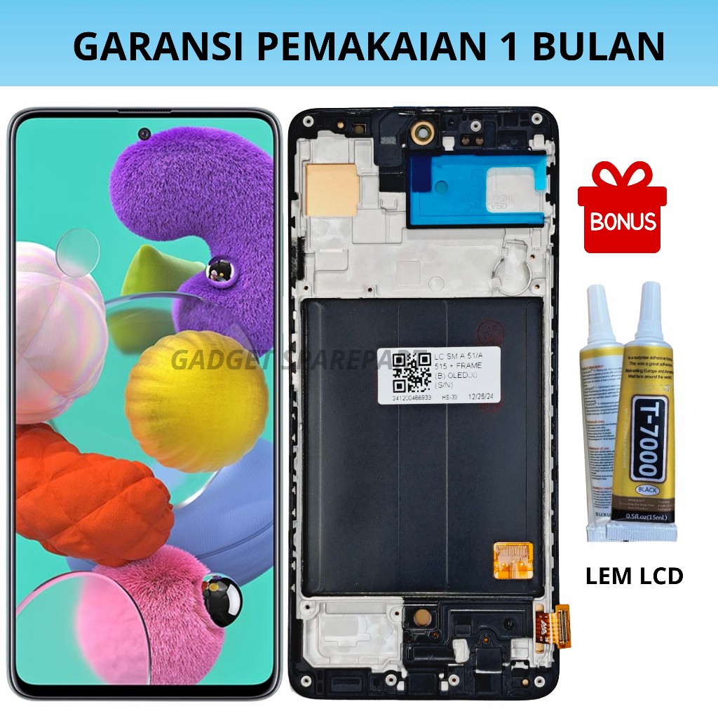 LCD SAMSUNG A51 / LCD SAMSUNG A515 OLED + FRAME ORIGINAL