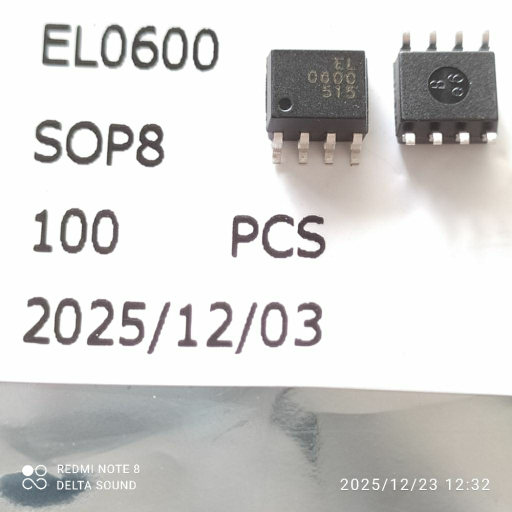 1 Pcs IC HCPL0600 HCPL 0600 SOIC8 High Speed Optocoupler Power Amplifier Class TD LabGruppen FP10000