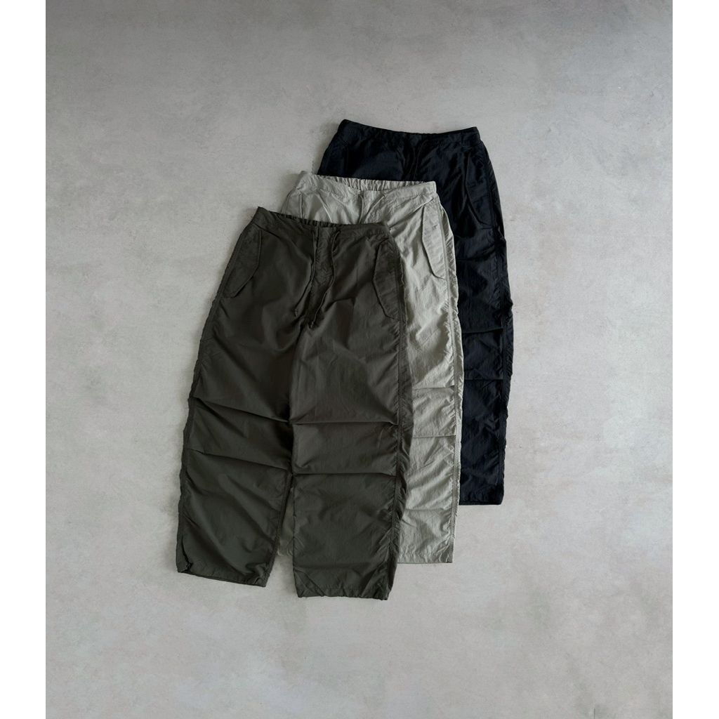 Parachute Wide Leg Baggy Pants GU