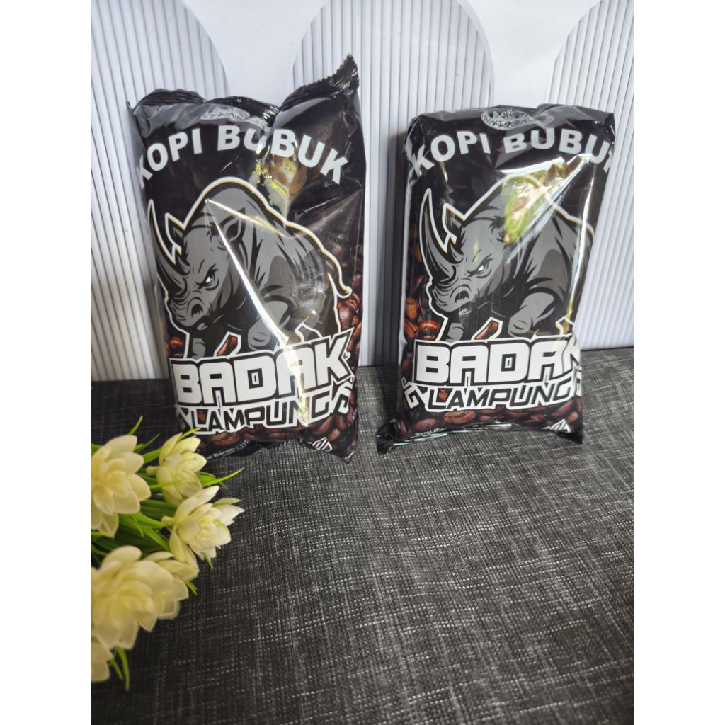Kopi Bubuk Badak Lampung 200gram