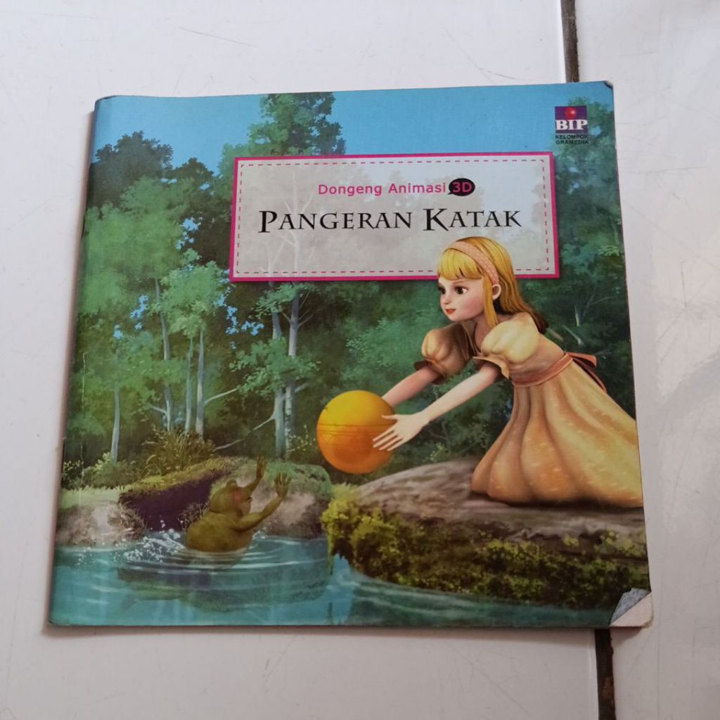 Buku Dongeng Animasi 3D PANGERAN KATAK