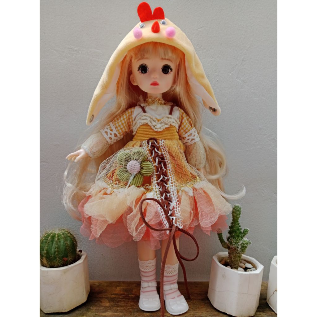 Boneka BJD 30Cm Dress Import