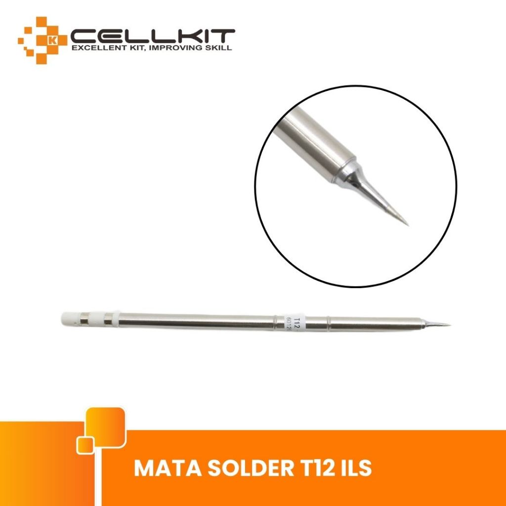 Cellkit Mata Solder - Mata Solder Cellkit T12 type ILS Model Lancip JL02 Model Bengkok K Model Pisau