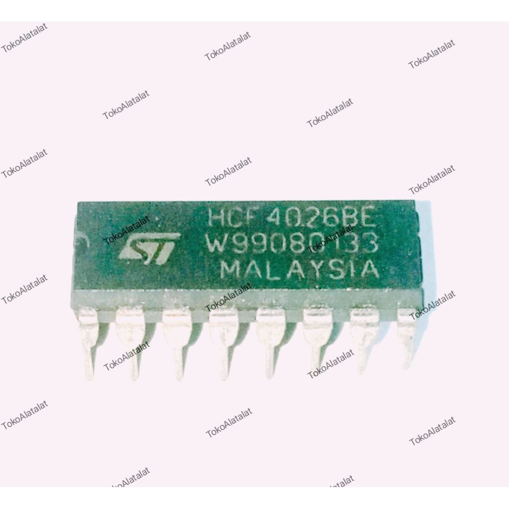 IC HCF4026BE  CD4026BE dip