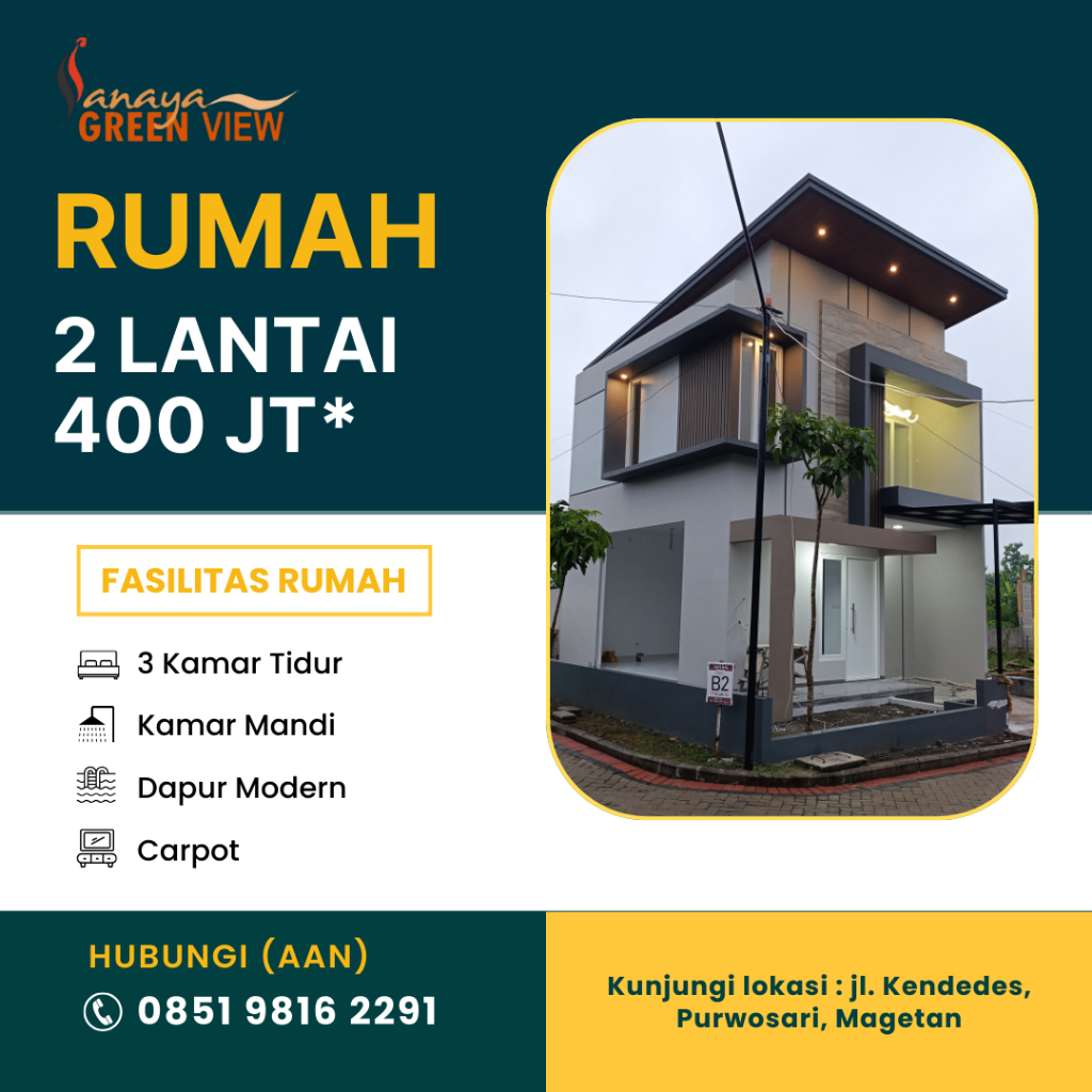 PERUMAHAN SYARIAH MAGETAN, PERUMAHAN MAGETAN KOTA