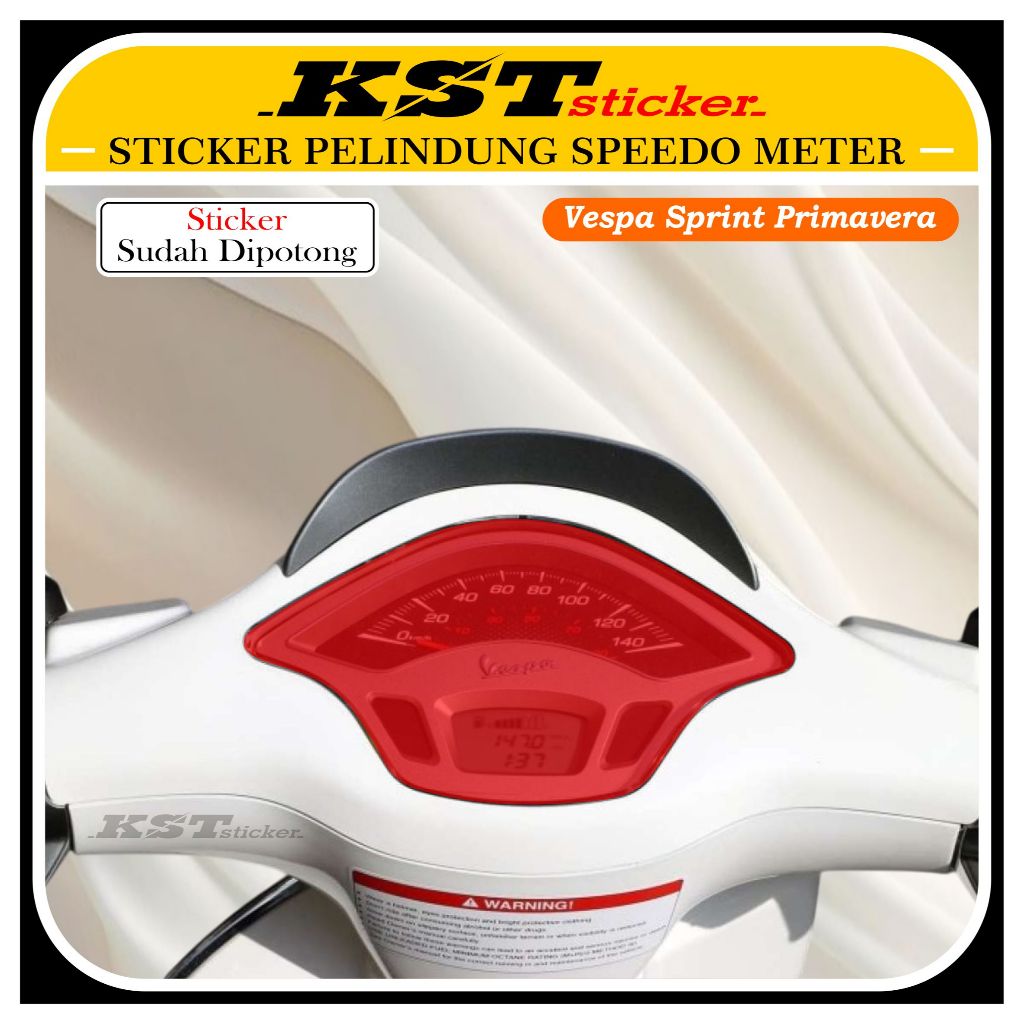 Stiker Pelindung Spido Vespa Sprint dan Primavera | Stiker antigores Vespa  Sprint dan Primavera | S