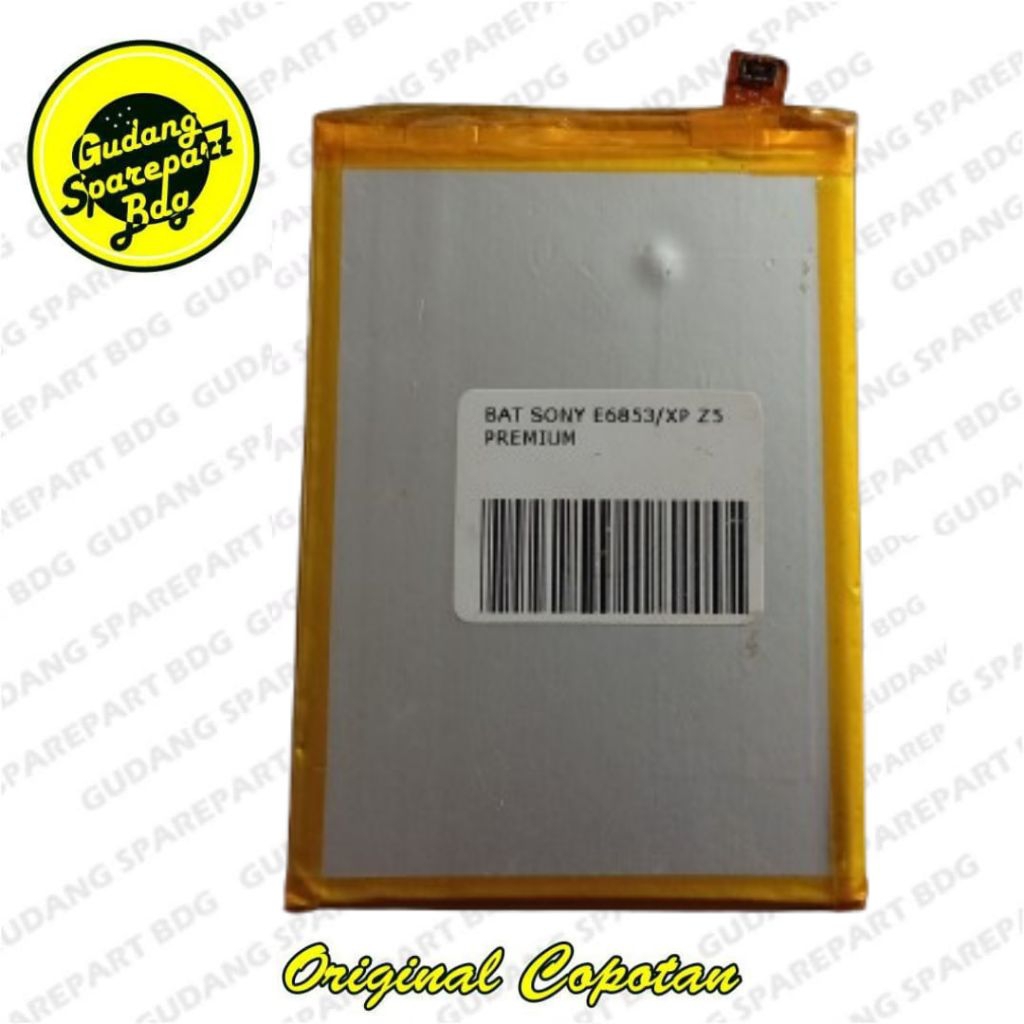 Baterai Sonny Experia Z5 Second Copotan