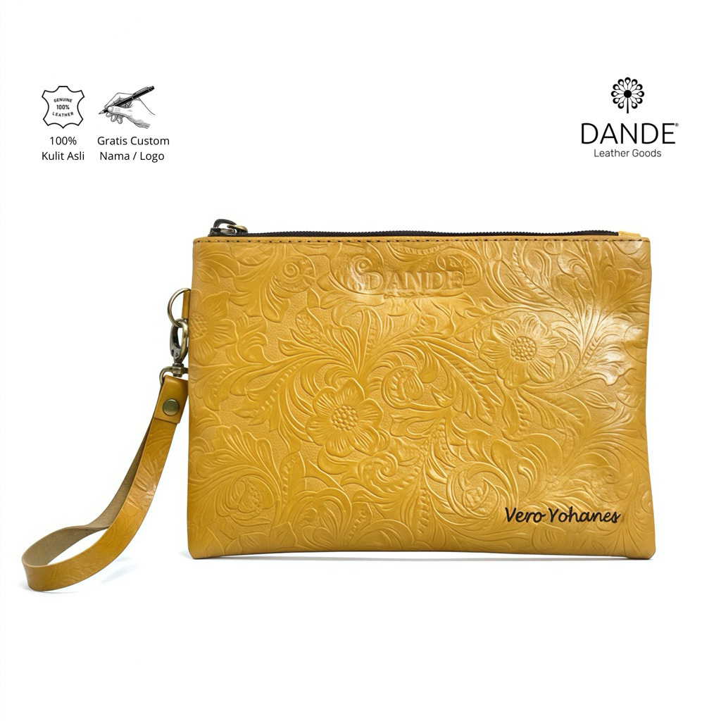 Dande Lovren Batik - HAND BAG - CLUTCH WANITA - POUCH WANITA - DOMPET HP - SLEEVE HP - TAS TANGAN KU