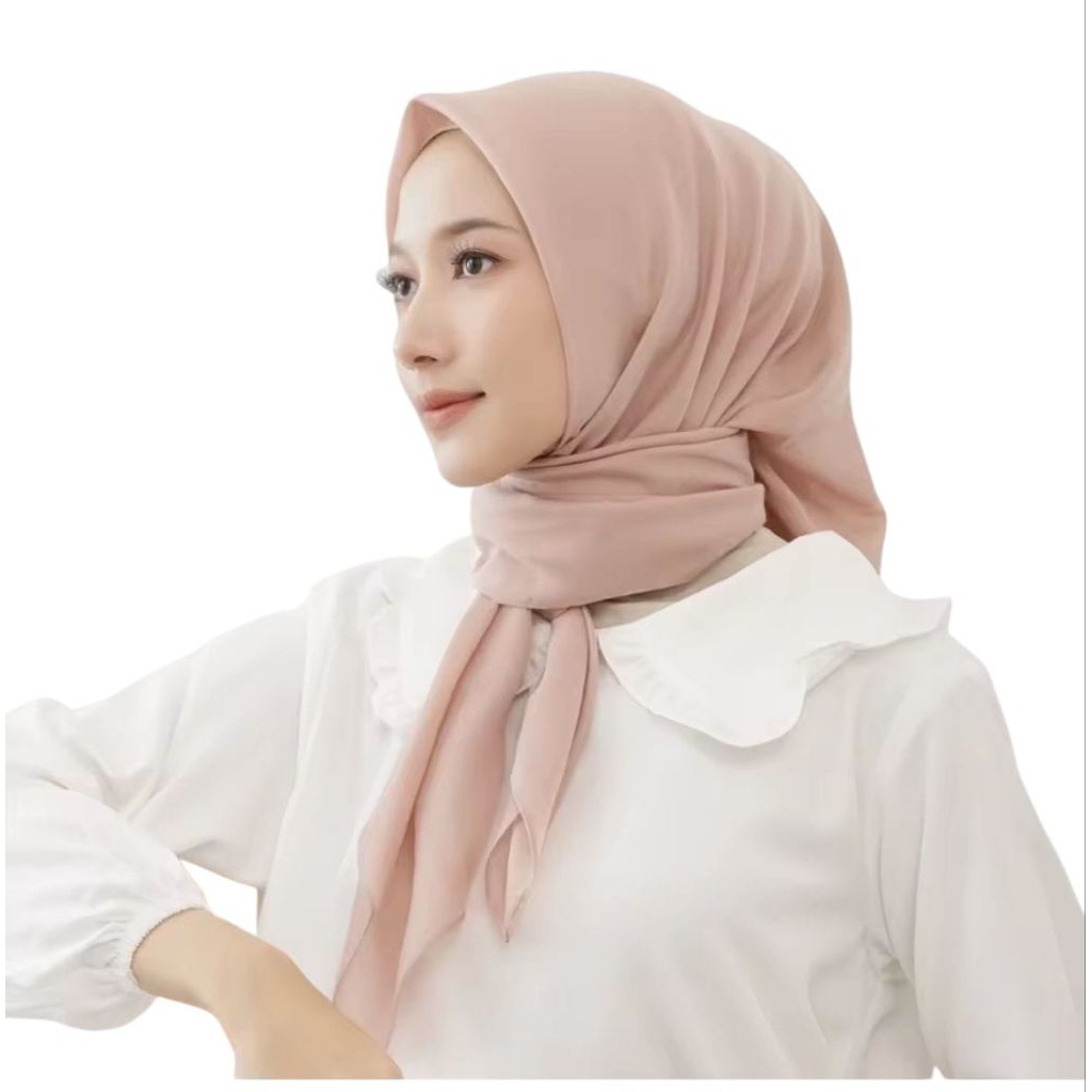 JILBAB POLOS Segi empat 110x110