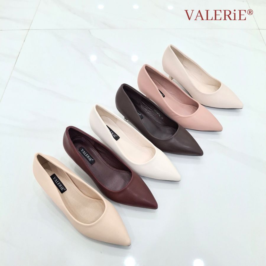 VALERIE Sepatu Heels Crystal 3cm Dove 36-41