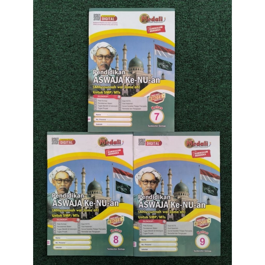 LKS Aswaja dan Ke-NU-an Kelas 7 8 9 SMP/MTs Kurikulum Merdeka