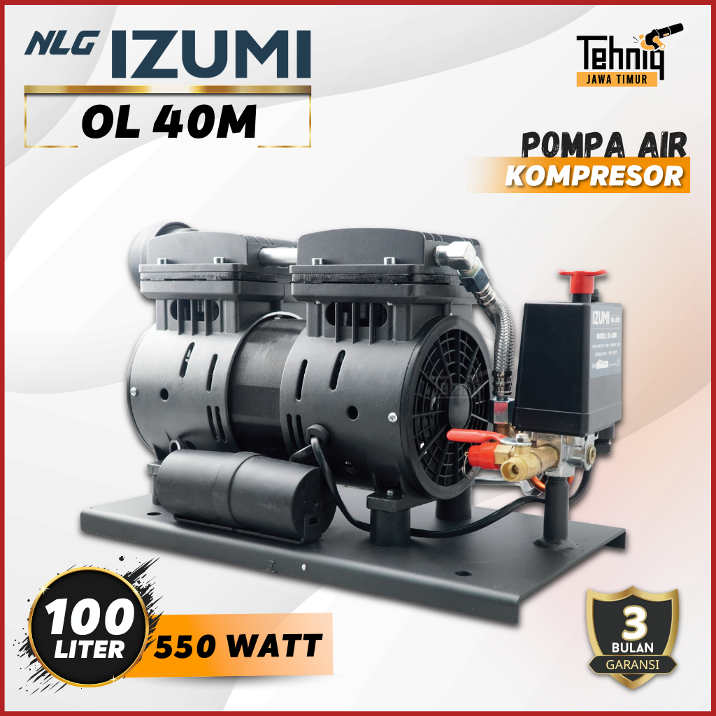 Kompressor Listrik Pompa Air Oilless Jet Pump IZUMI OL-40M