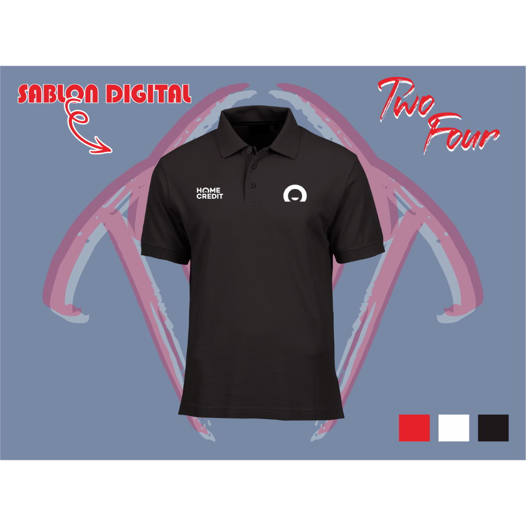 POLO HOME CREDIT - BAJU HOME CREDIT - KAOS HOME CREDIT BEBAS WARNA
