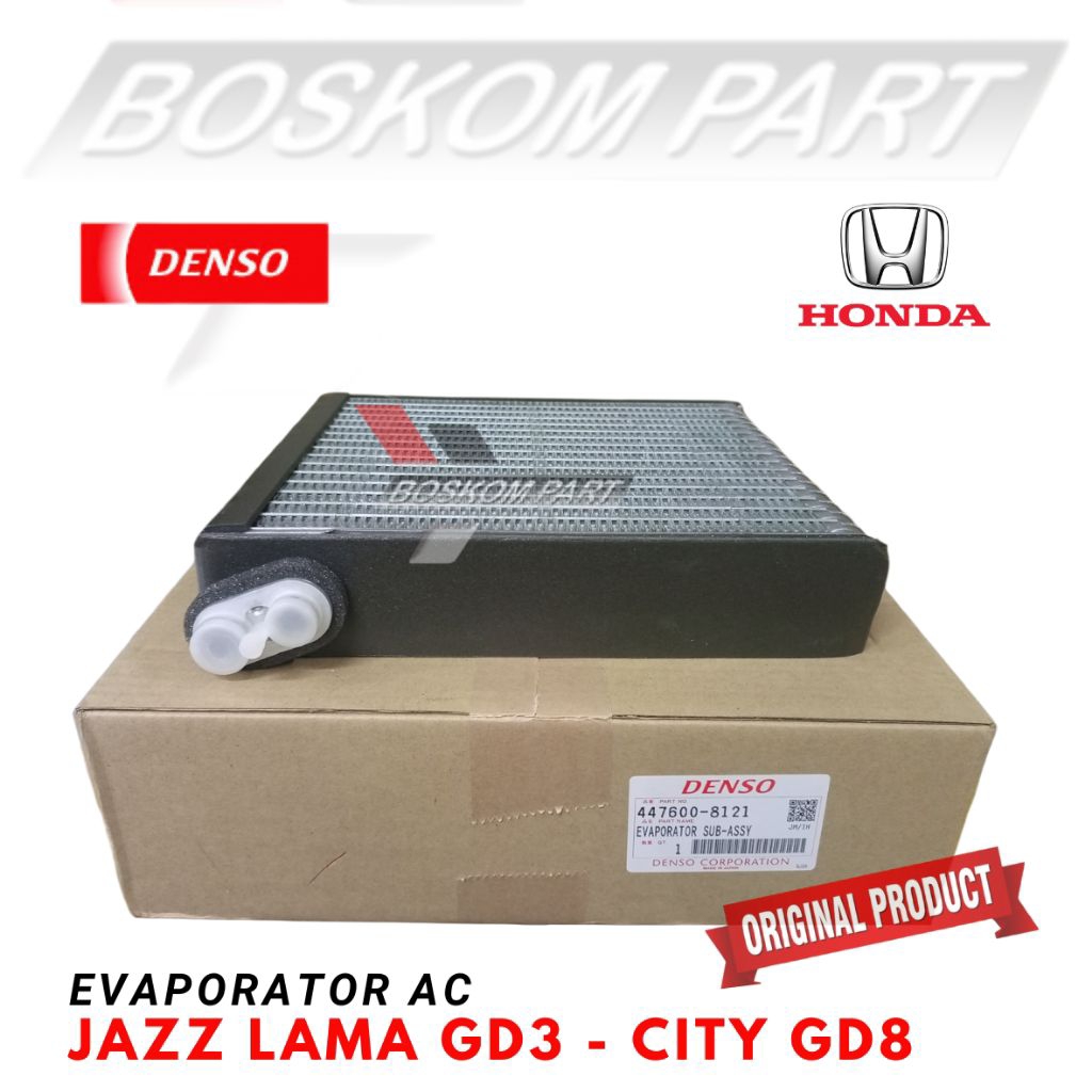 Evaporator AC evap AC Honda Jazz lama Gd 3 Honda New City Gd 8 Jazz Old GD3 GD8 Original Denso