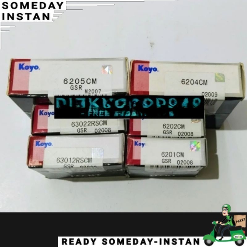 HB- 1 SET LAHER BEARING gearbox rasio set HONDA vario 125 old vario 125 led vario 150 vario 160 pcx 
