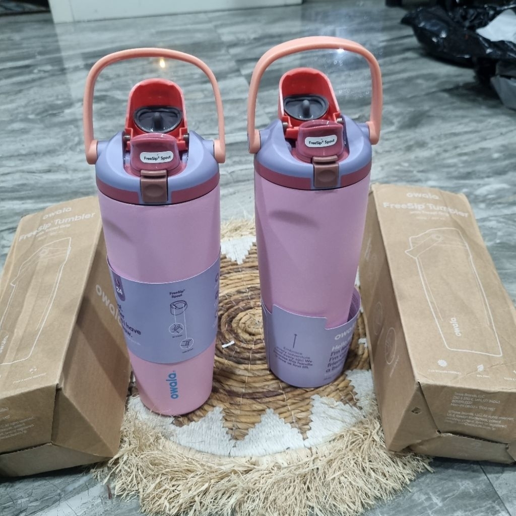 Tumbler Viral Favorit Owala FreeSip OriginalSolusi botol minum kekinian yang praktis, aman