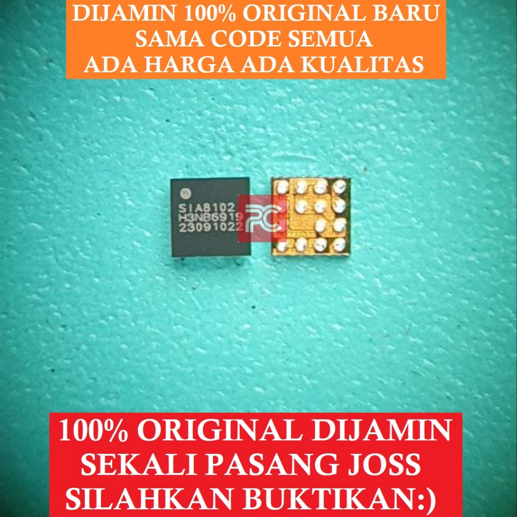 IC AUDIO SIA8102 Realme 10 ORG TESTED