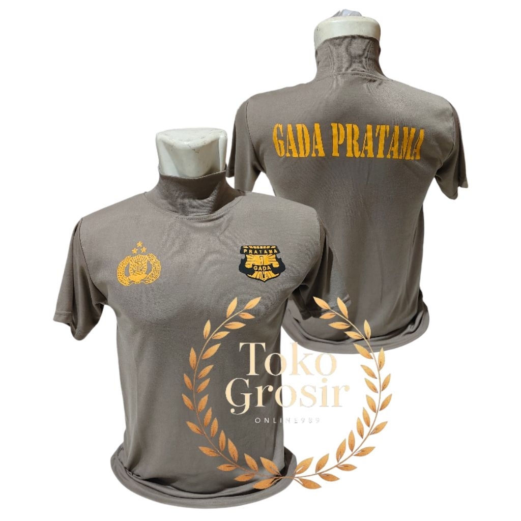 Kaos Gada Pratama - Kaos Polisi Gada Pratama Model Leher Tinggi