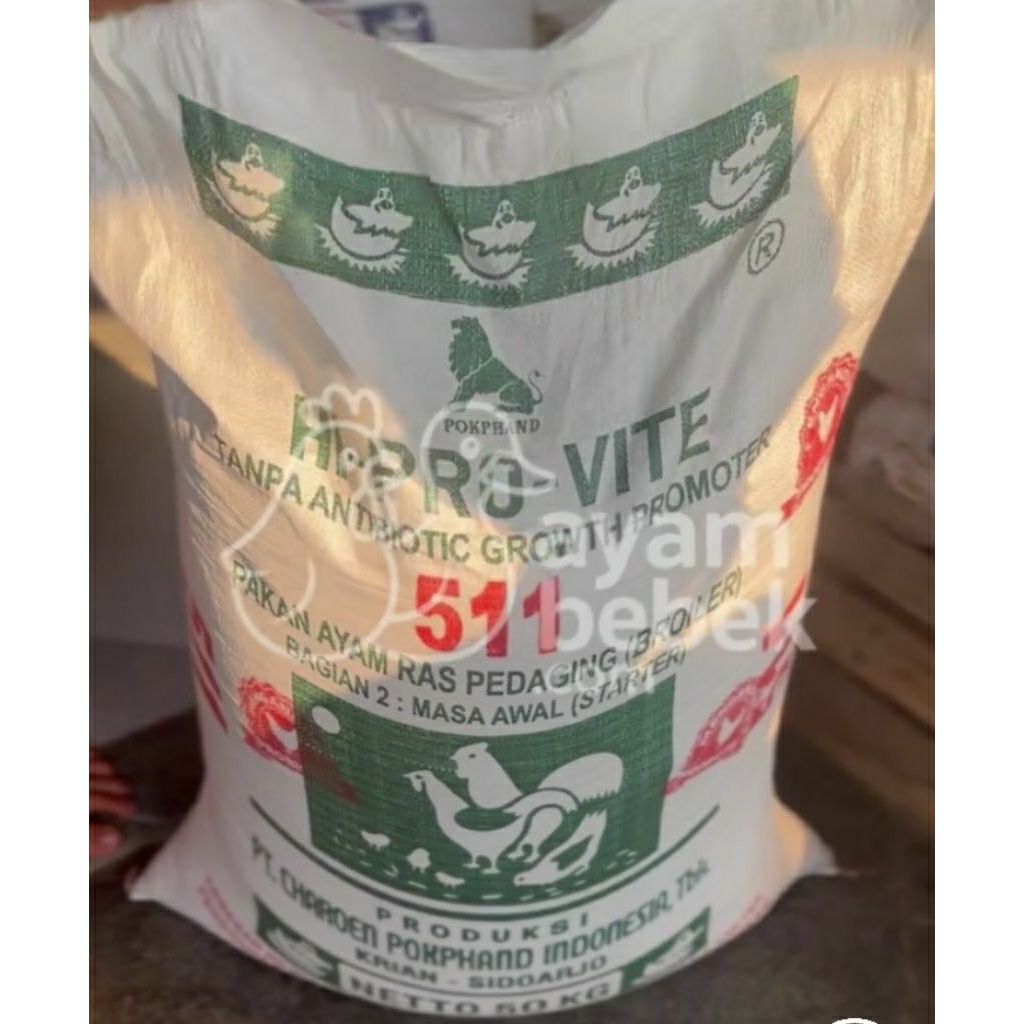 Pur ayam pakan pedaging starter 511