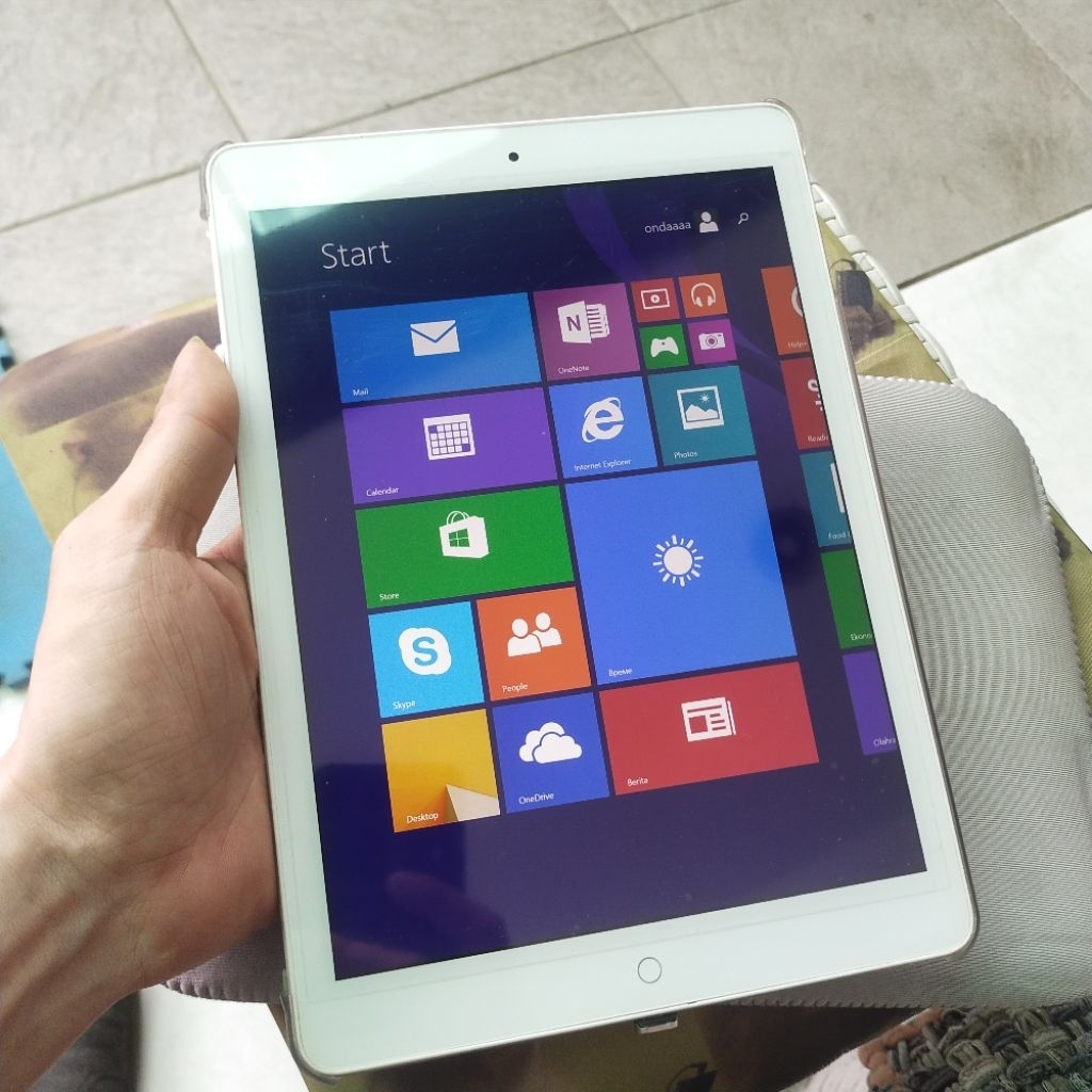 MINUS tablet onda v919 3g air dual os 2gb 32gb 2 32 windows android 2nd bekas seken second preloved