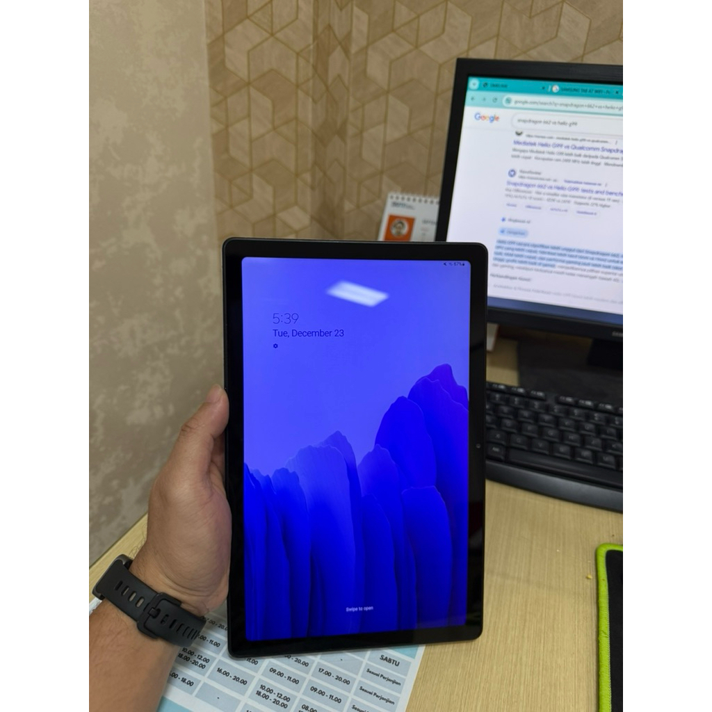 Samsung Tab A7 Wifi 3/64 Second