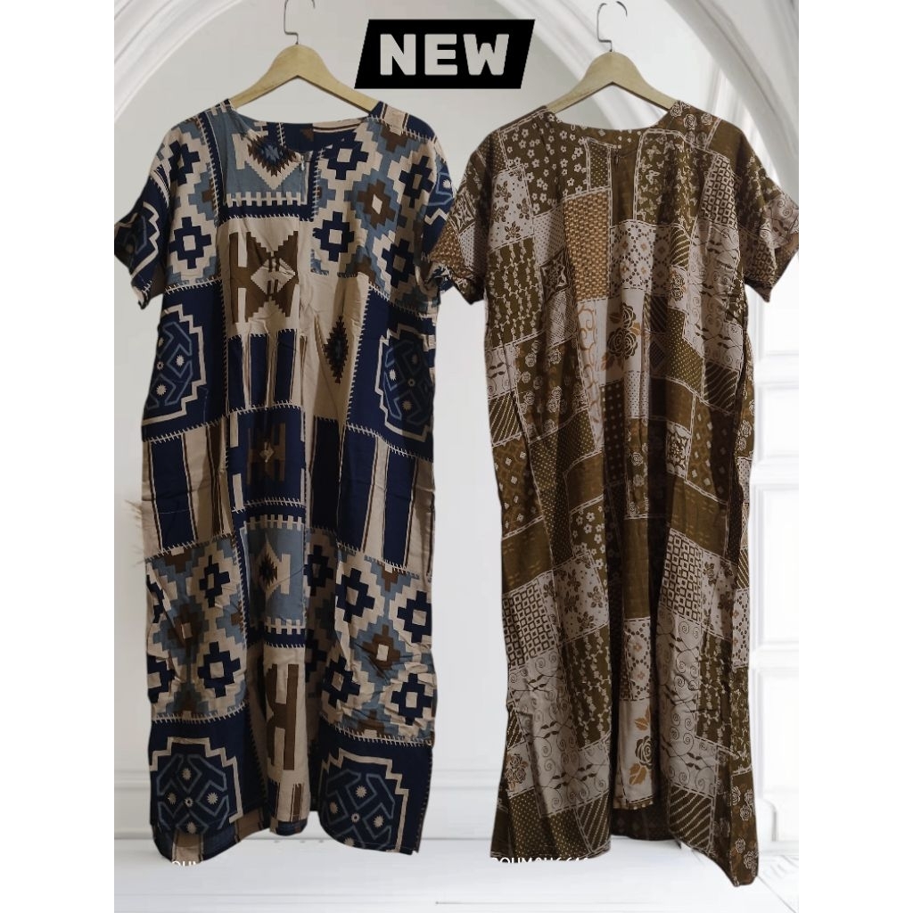 (BARU) DASTER/HOMEDRESS RAYON TEBAL PREMIUM JUMBO OBRAL CUCI GUDANG