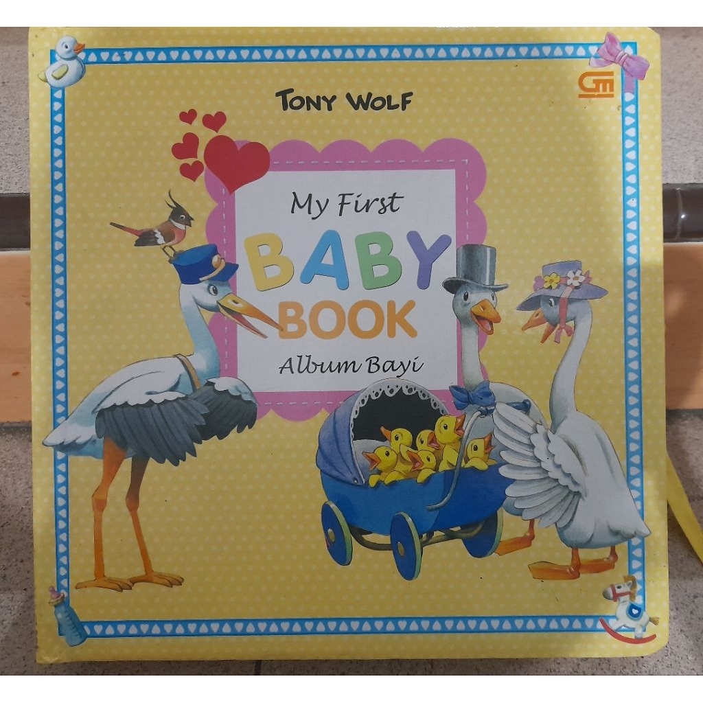 My First BABY Book Tony Wolf