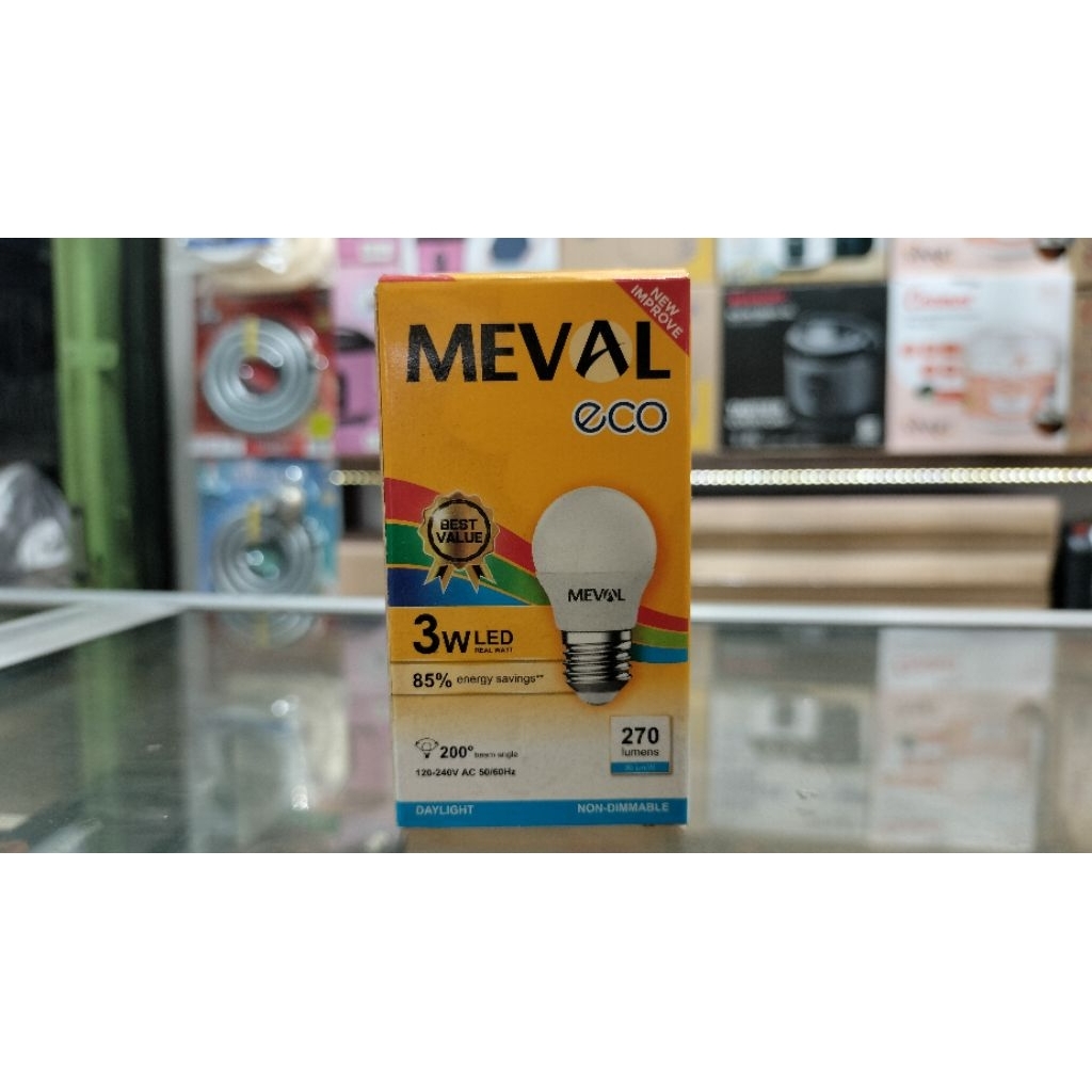 LAMPU LED TERANG MEVAL ECO 3-17WATT
