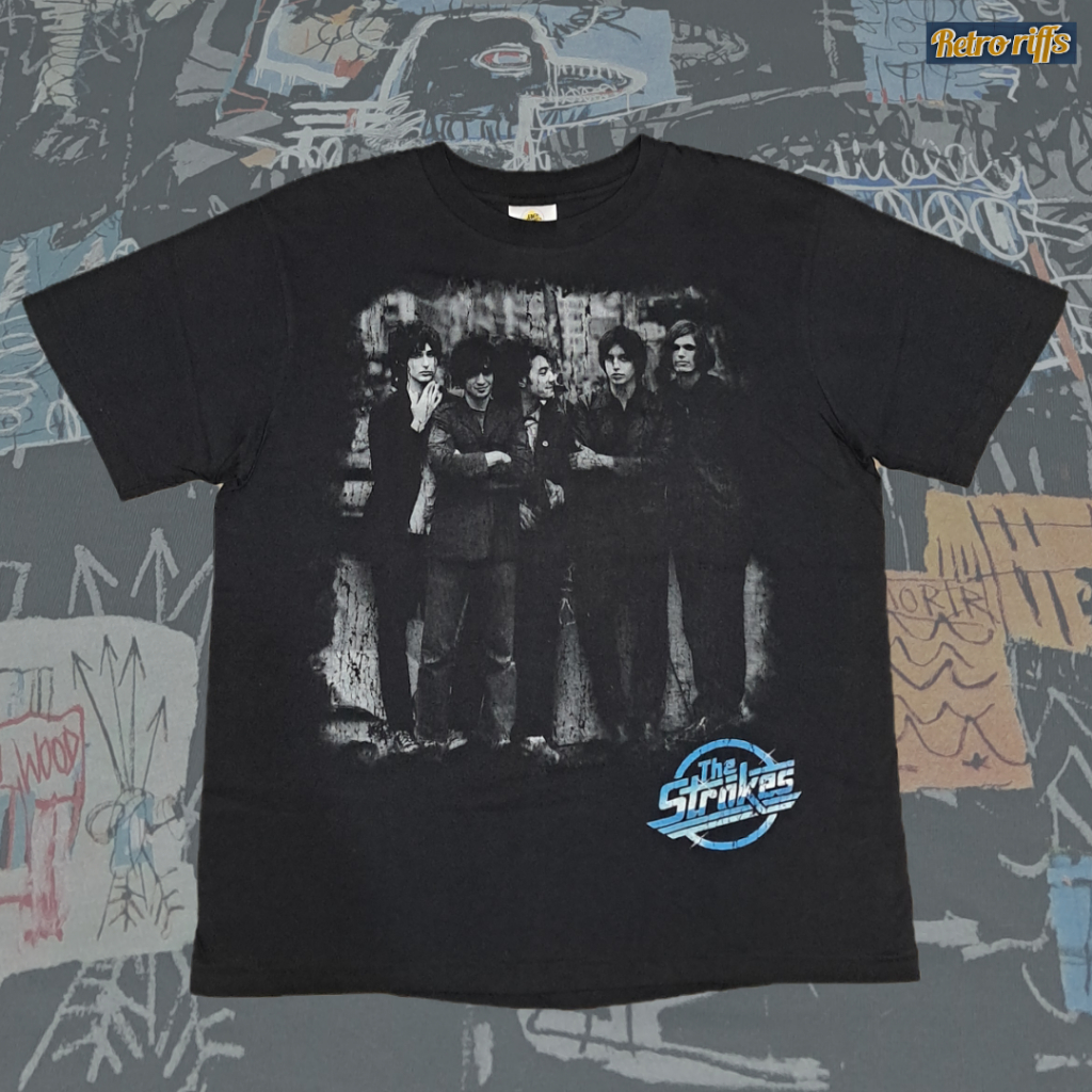 Kaos Band The Strokes "The New Abnormal" Vintage Modern Bootleg