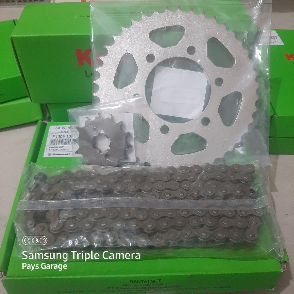 Gear set ninja r / ss