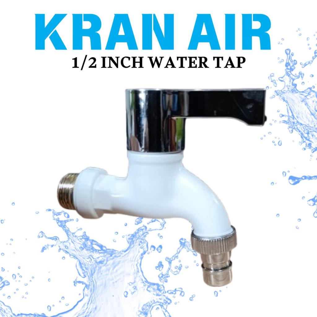KRAN AIR TEMBOK TAMAN WINGLOCK 1/2 INCH KRAN WATER TAP 1/2 INCH AIR KENCANG
