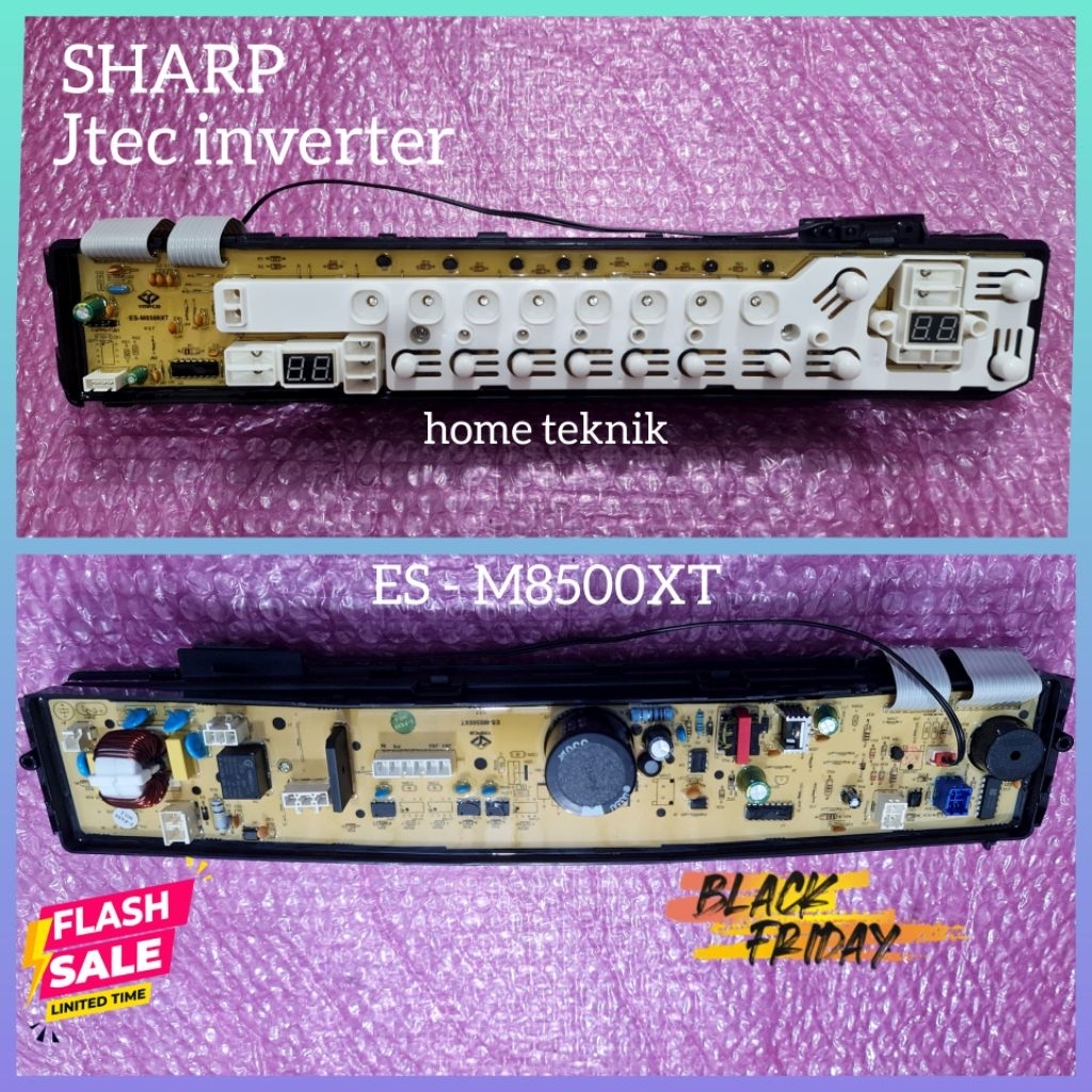 Modul mesin cuci sharp Jtec inverter ES M8500XT ES M9500XT baru