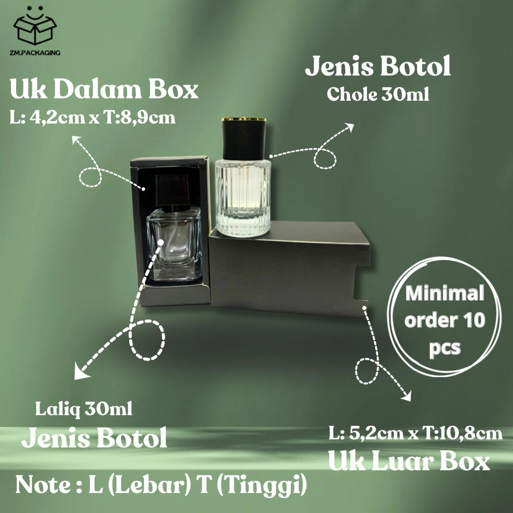 READY STOK SLIDING BOX PARFUM 30ml POLOS