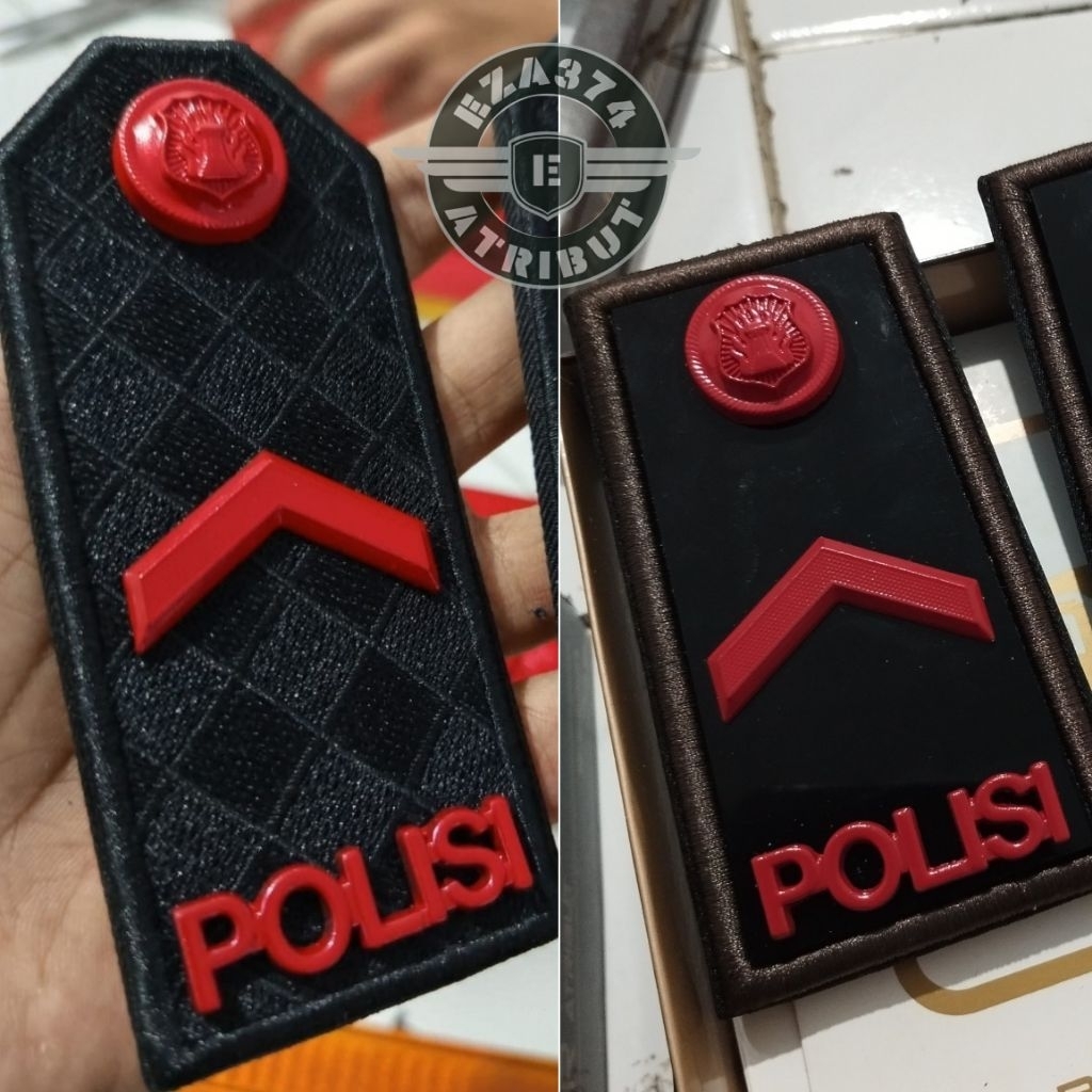 Pangkat Pdh Pdu Tamtama Polisi Polri Abripda Mika Akrilik