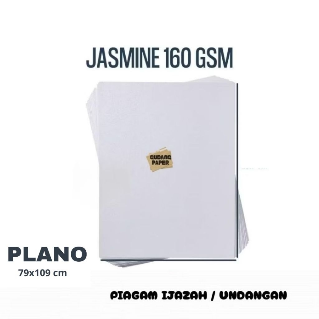 Kertas Jasmine 1 plano / Kertas Jasmine Paper Flower / Kertas Jasmine 79x109