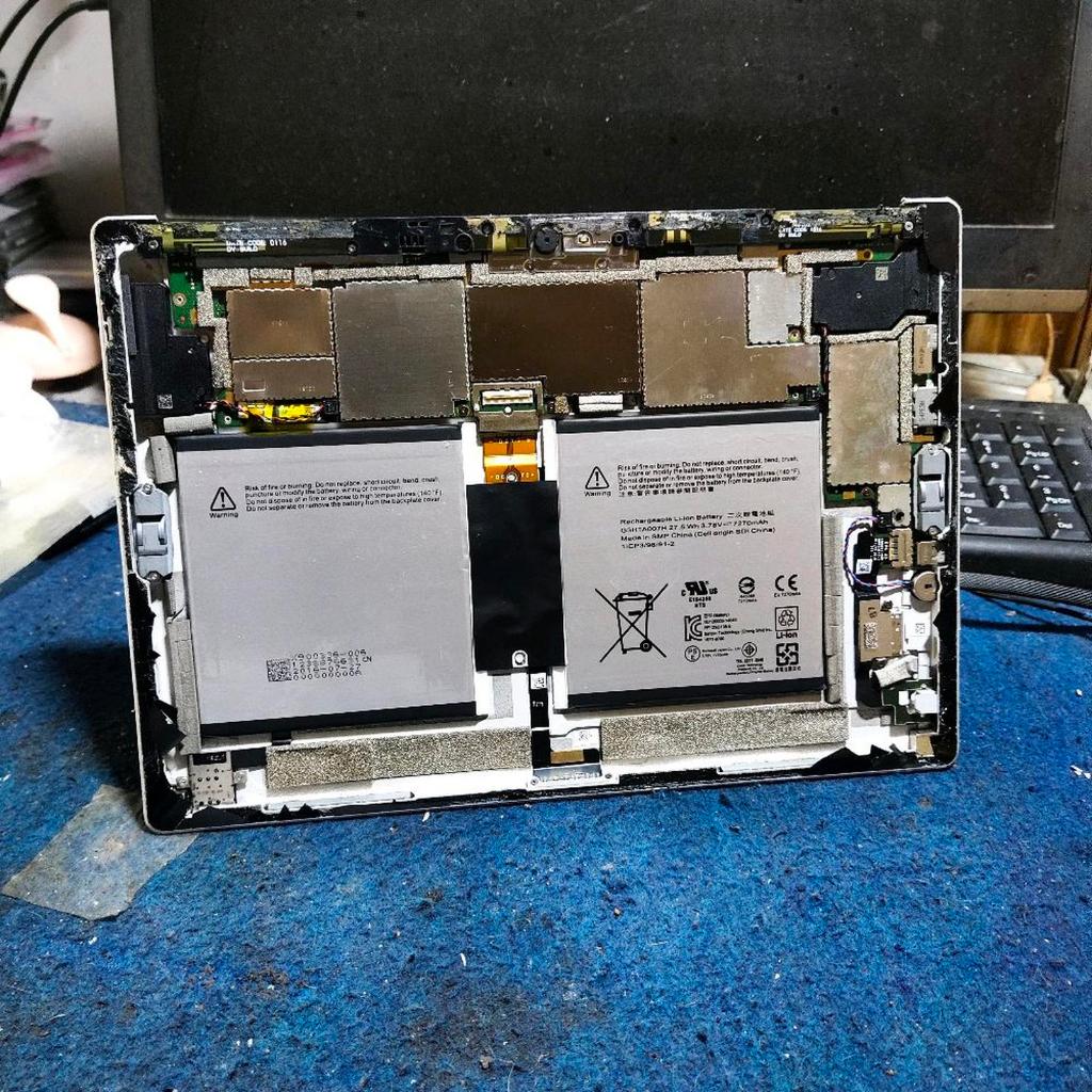 jual sperpart pretelan Microsoft surface model 1657 SSD 128gb  mesin rusak blm servis