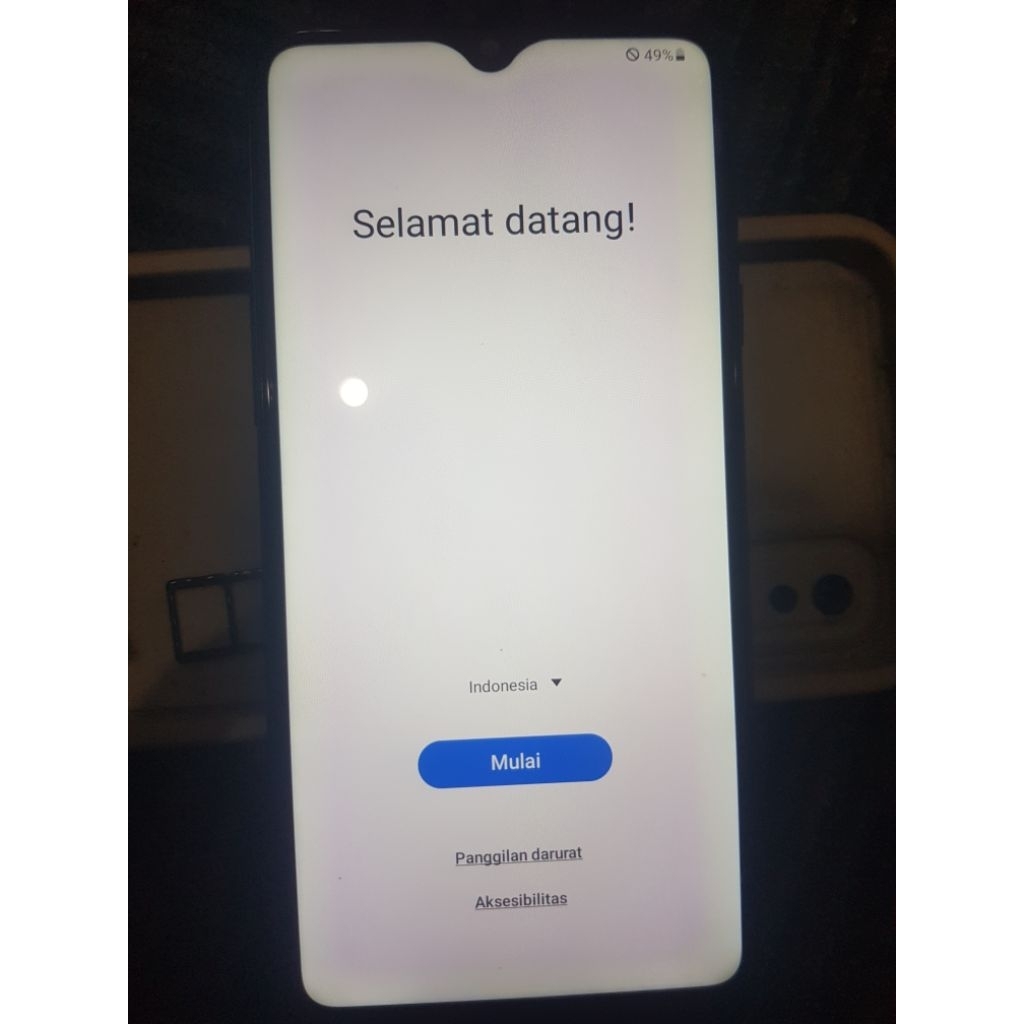 LCD Samsung a20s copotan