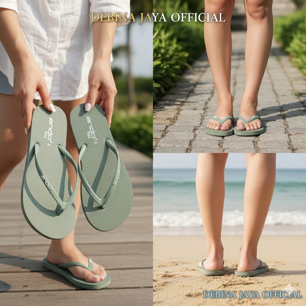 SANDAL JAPIT WANITA  SANDAL ANDO NICE LADIES WARNA