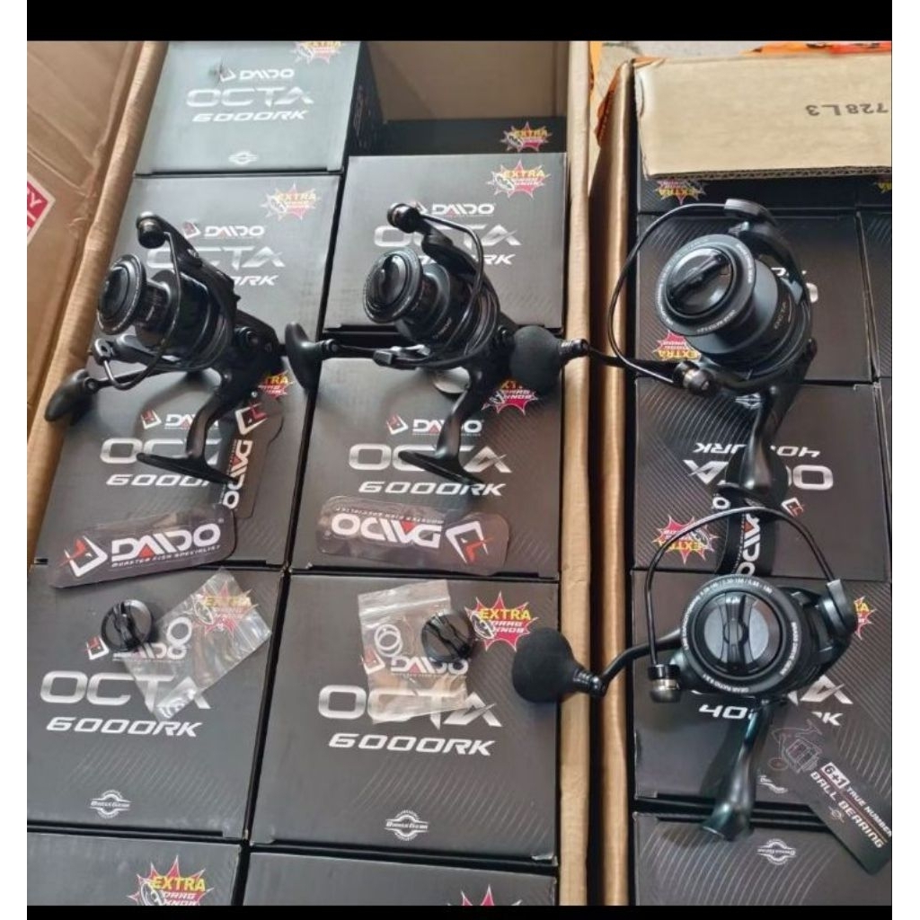 Reel daido Octa bras gear power handle reel pancing daido
