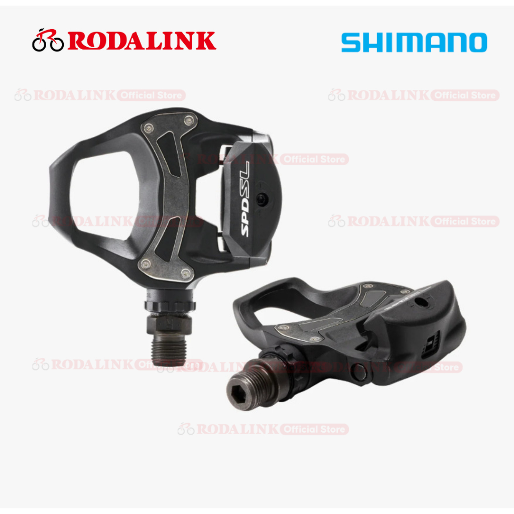 Shimano Pedal Sepeda Road EPD-R550 | Pedal Sepeda Roadbike - Hitam