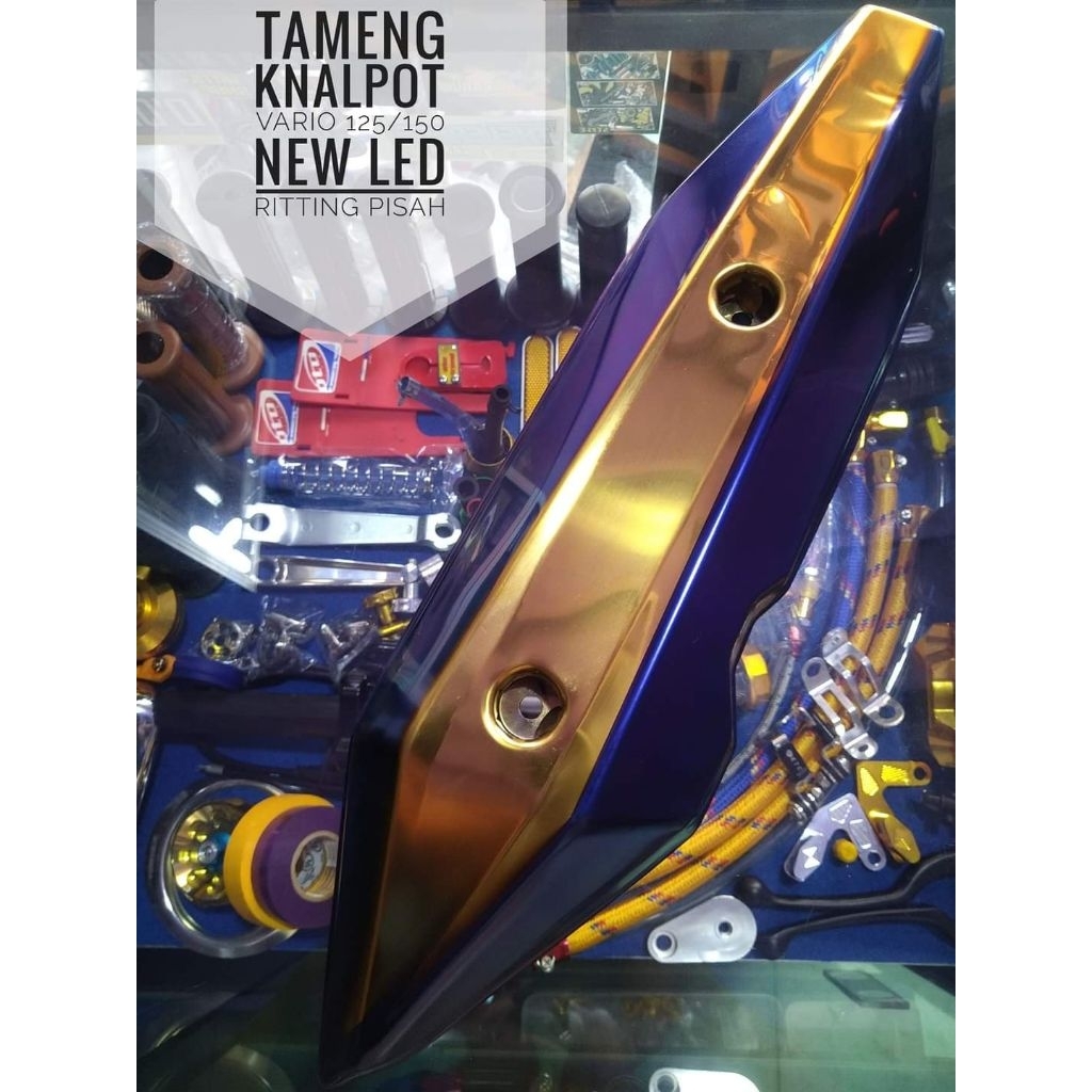 tameng knalpot vario new