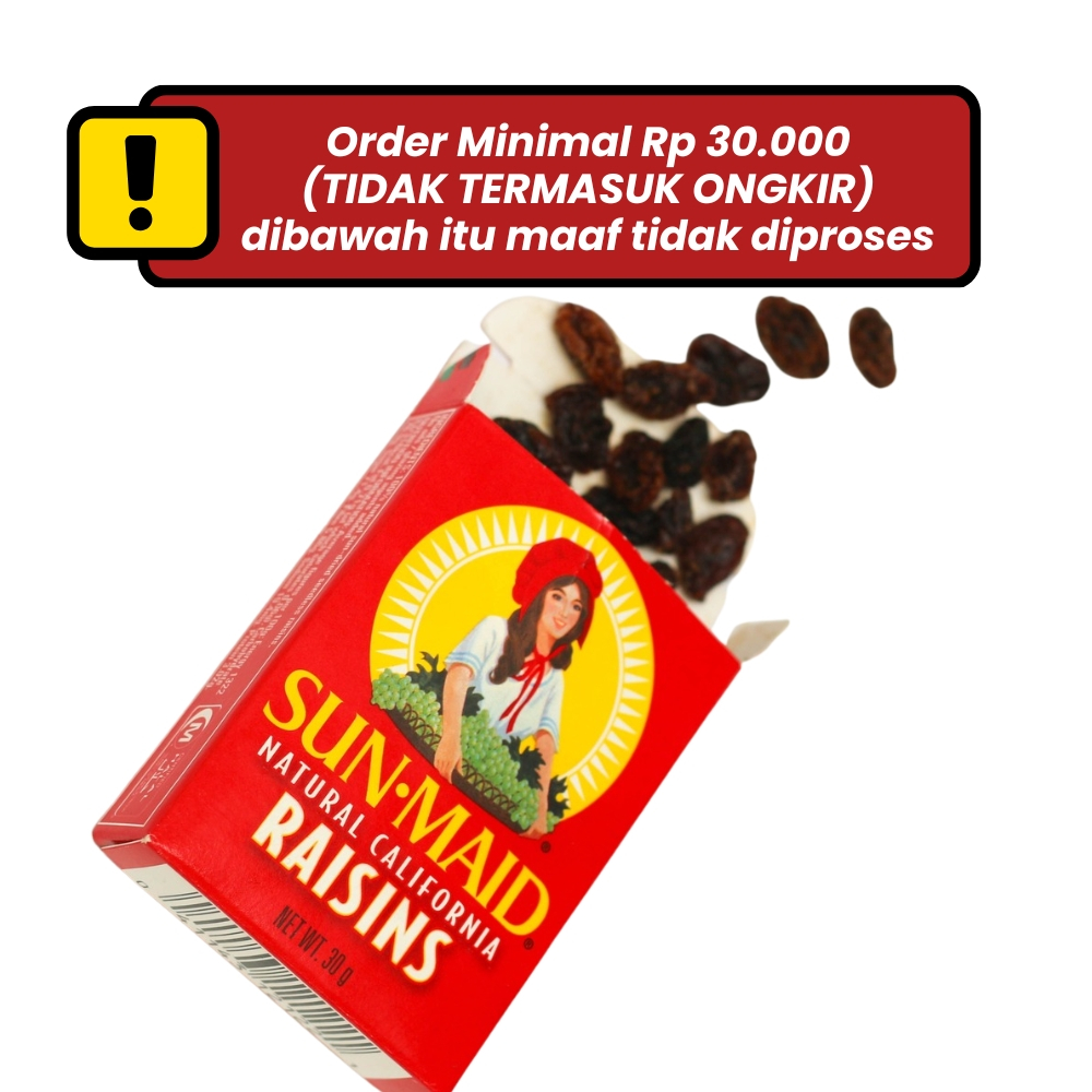 Sunmaid Kismis California Raisin 30gr