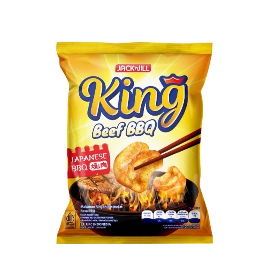 Jack 'n Jill King Snack Rasa Japanese BBQ 55 g 