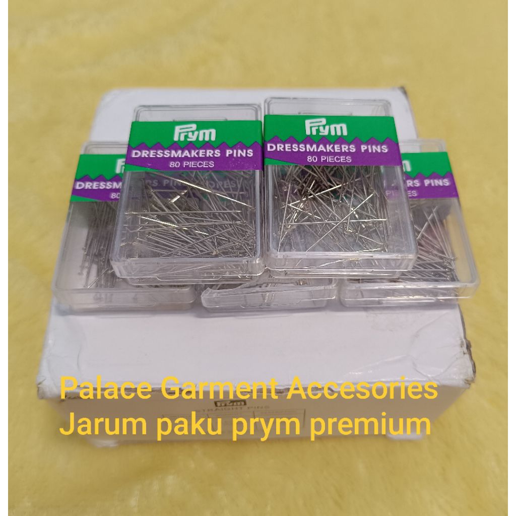 Jarum Pentul paku Prym Silver 1 Box 24 mika