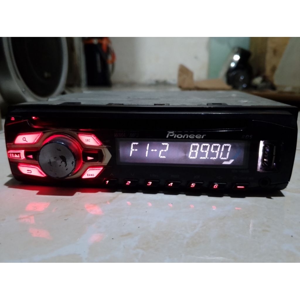 head unit tape mobil singeldin pioneer