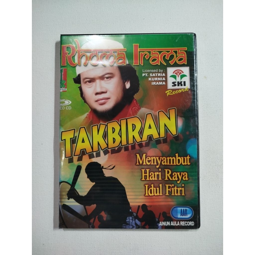 VCD RHOMA IRAMA TAKBIRAN (SEGEL)