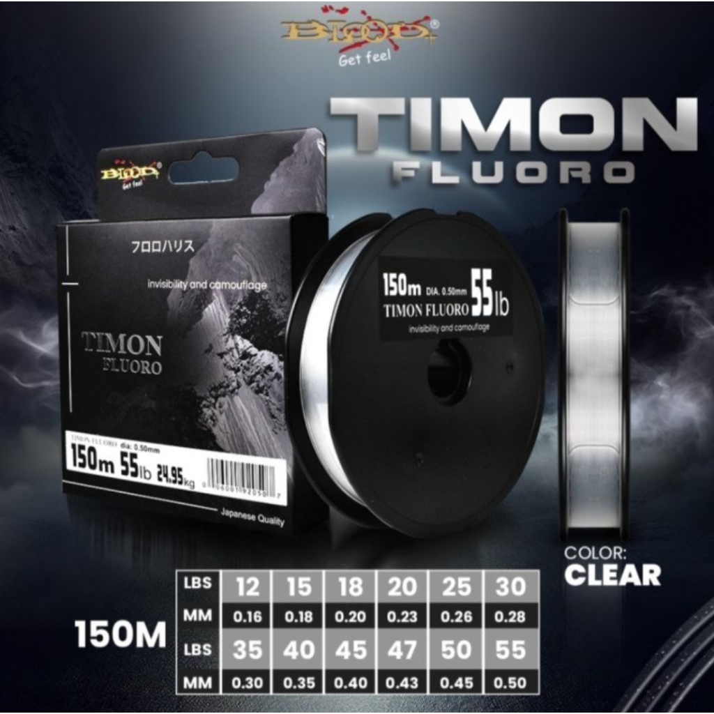 SENAR PANCING BLOOD TIMON FLUOROCARBON TOURNAMEN CLAS