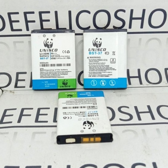 Baterai Sony Ericsson Ericson K200i T280i K610i W700 W710C  BST 37 BST37 BST-37 D750i K750C W350 W80